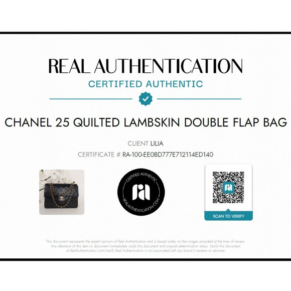 SOLD CHANEL 25 Black Double Flap Quilted Lambskin Leather Bag - Picture 2 of 16